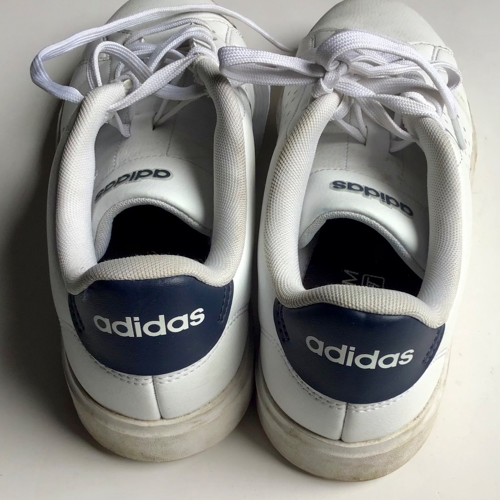 Adidas white sneakers for women size 9